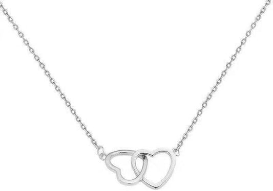 Infinity Heart Pendant Necklace